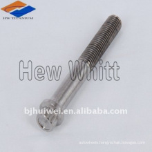 Titanium hex flange bolt DIN6921